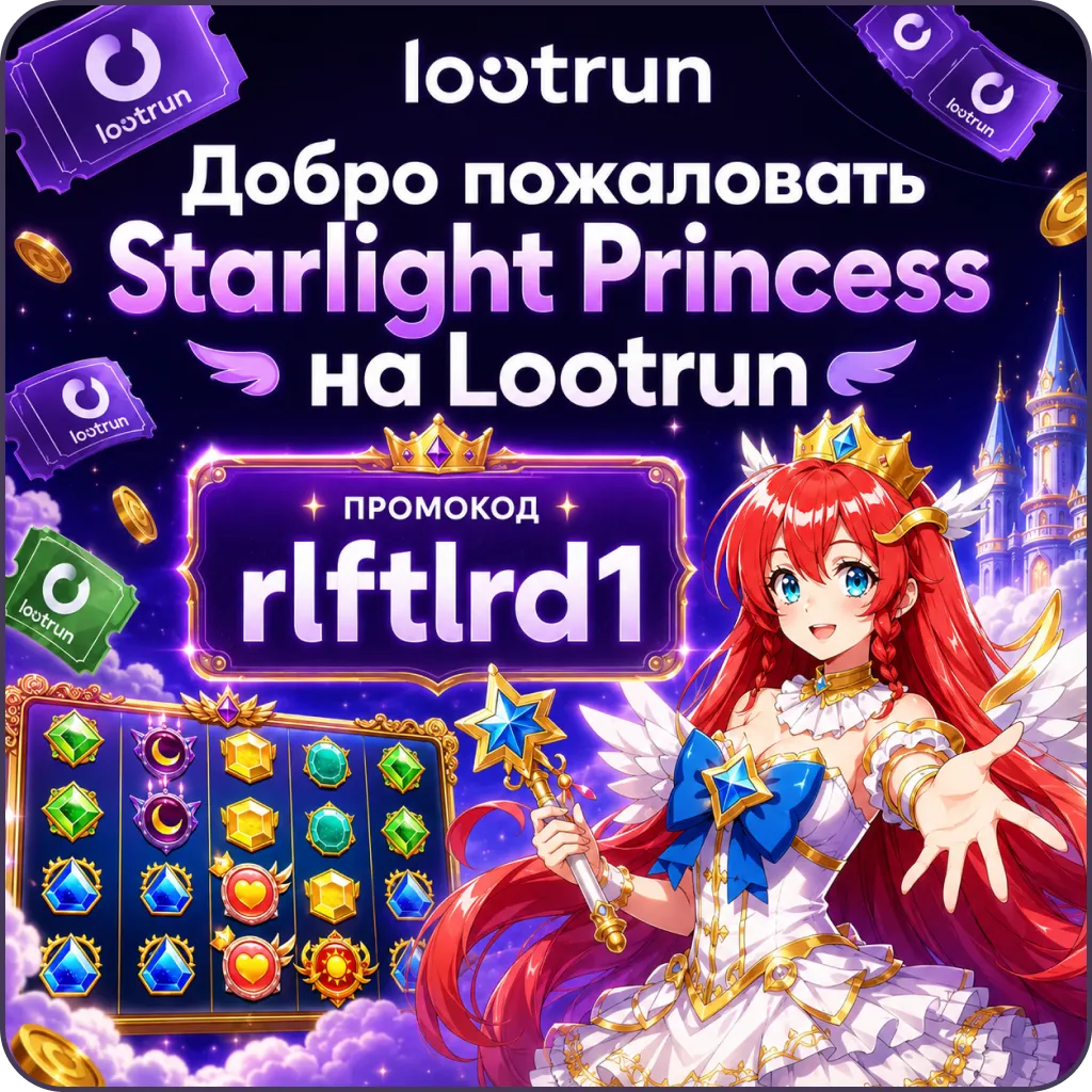 Промокод starlight princess играть Лутран